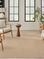 Nourison Washable Jute Natural Modern Indoor Area Rug