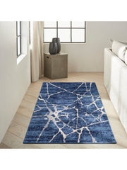 River Flow Rug Calvin Klein River Flow Blue Modern Indoor Area Rug | Homestitch