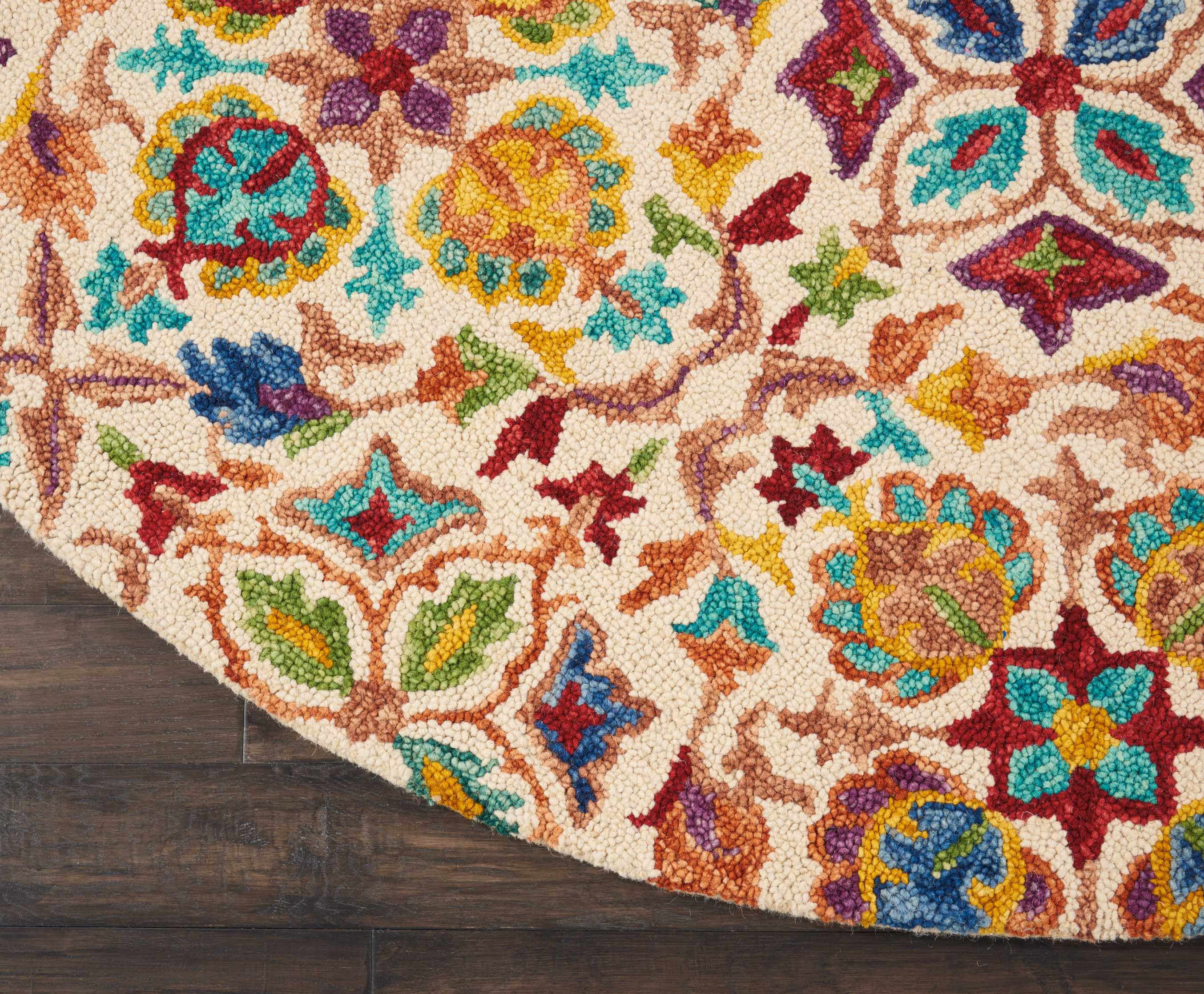 Nourison Vivid Ivory Bohemian Indoor Area Rug | Homestitch