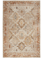 Nourison Petra Ivory/Multi Vintage Indoor Area Rug