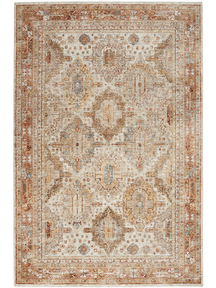 Nourison Petra Ivory/Multi Vintage Indoor Area Rug