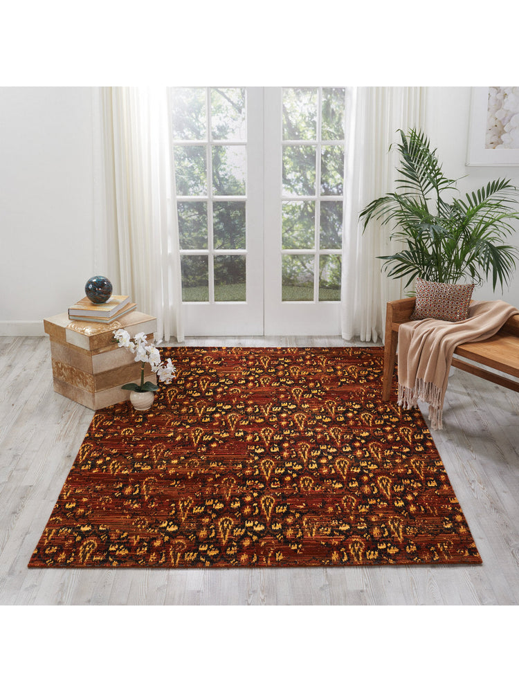Nourison Rhapsody Flame Indoor Area Rug | Homestitch