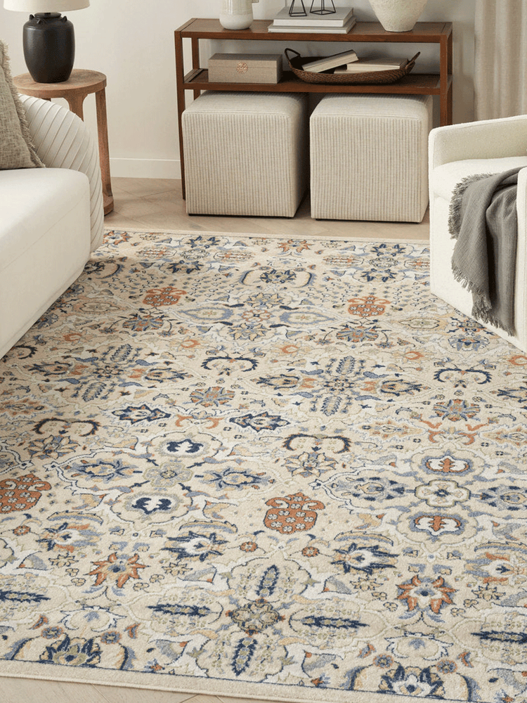 Nourison Allur Beige Bohemian Indoor Area Rug