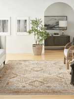 Nourison Petra Ivory/Multi Vintage Indoor Area Rug