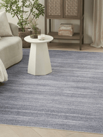 Nourison Nourison Washables Grey Modern Indoor Area Rug