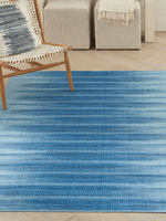 Nourison Vintage Home Blue Modern Indoor Area Rug