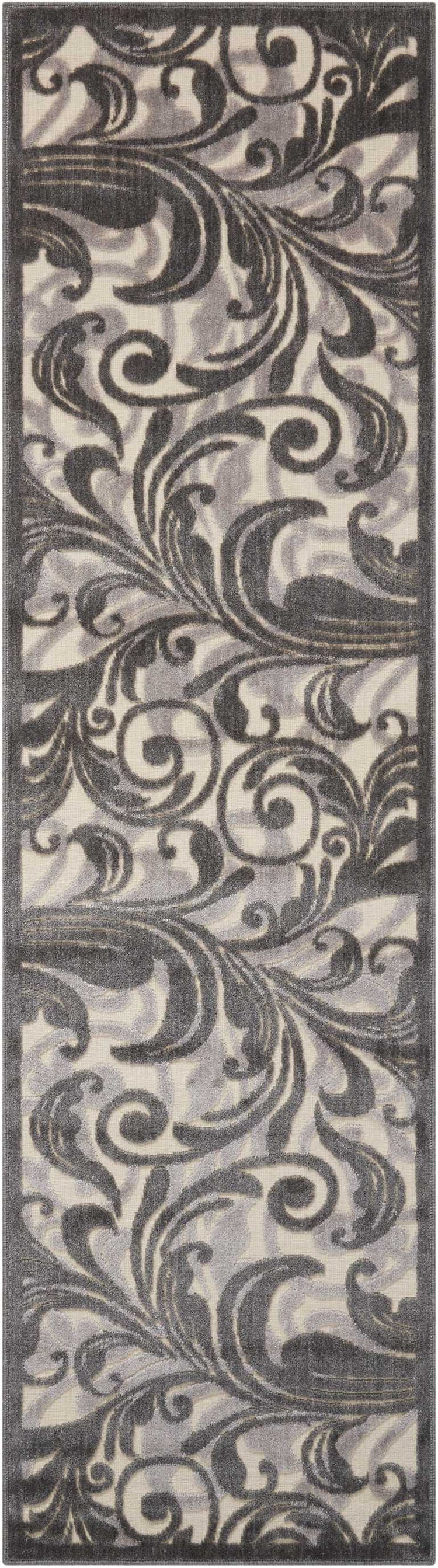 Graphic Illusions Botanical Multicolor Area Rug | Homestitch