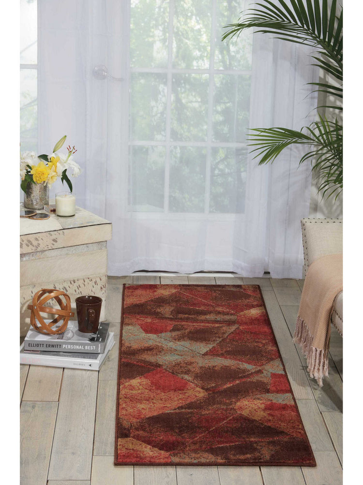 Nourison Somerset Multicolor Modern Indoor Area Rug | Homestitch